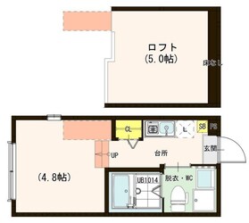 ハーモニーテラス伊興Ⅱの物件間取画像